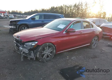 2016 Mercedes-Benz C 300 from USA, damaged, VIN 55SWF4JBXGU167542
